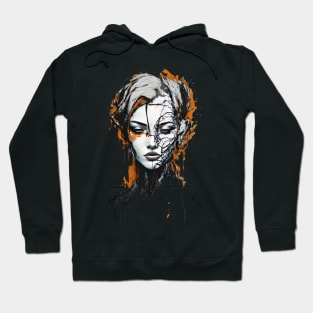 masking human face Hoodie